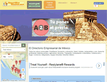 Tablet Screenshot of amarillasmexico.net